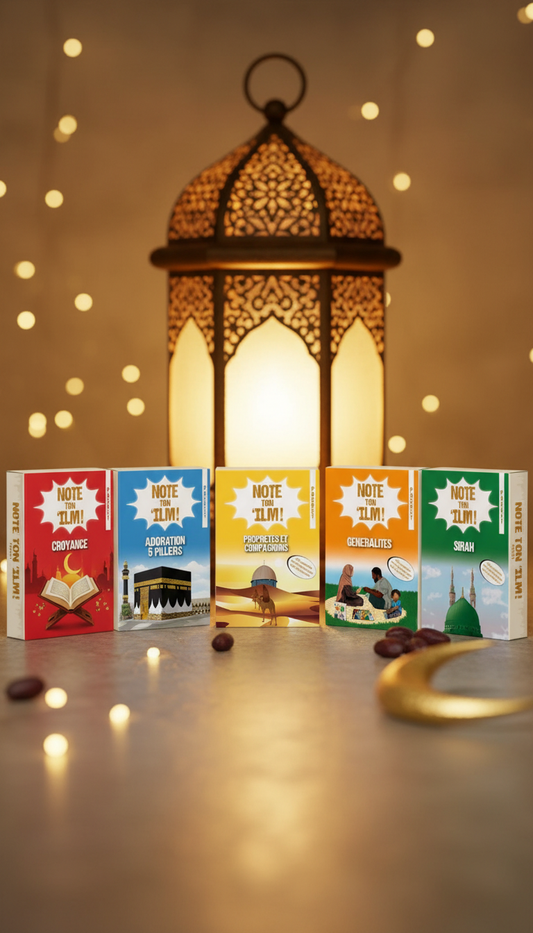 Coffret Note Ton 'Ilm Pocket — Les 5 catégories
