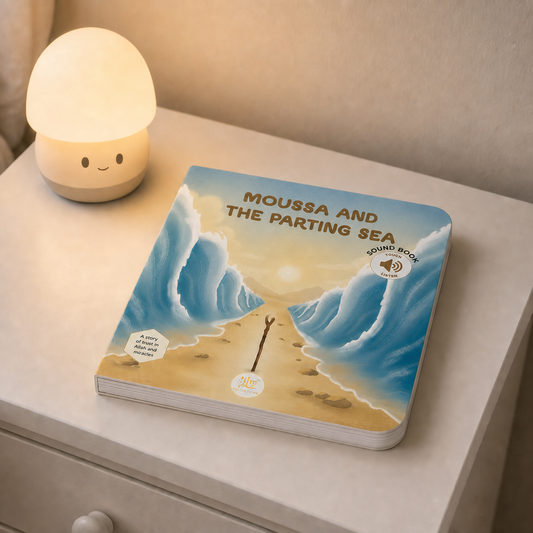 Moussa sound book – bedside table