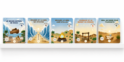 Collection livres sonores – les 5 livres