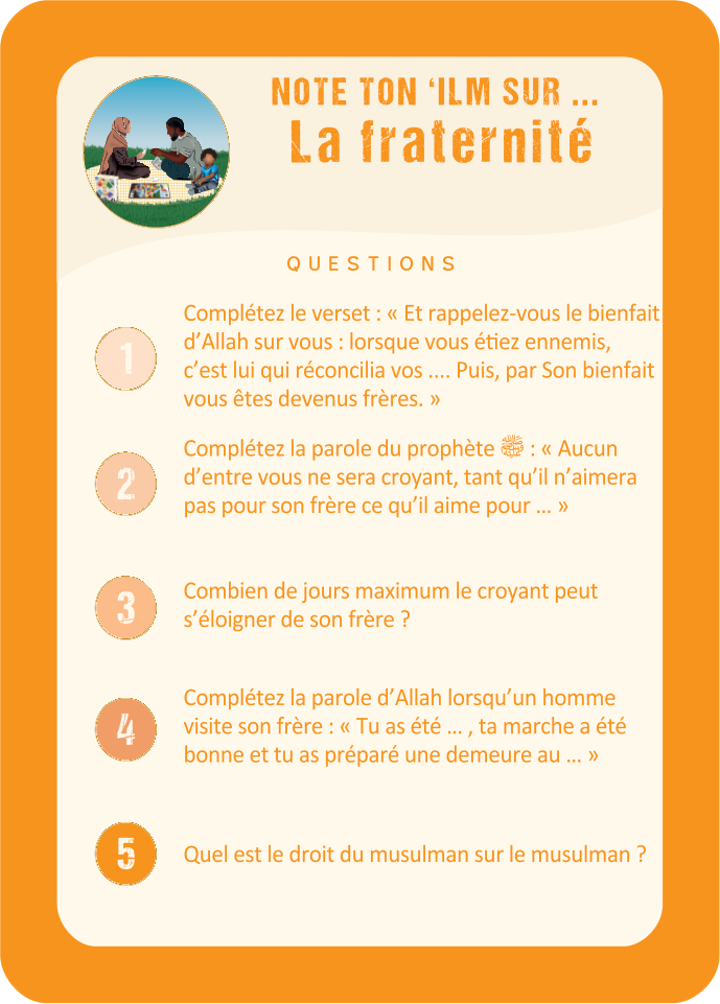 Question Généralités