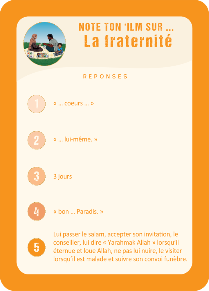 Réponse Généralités