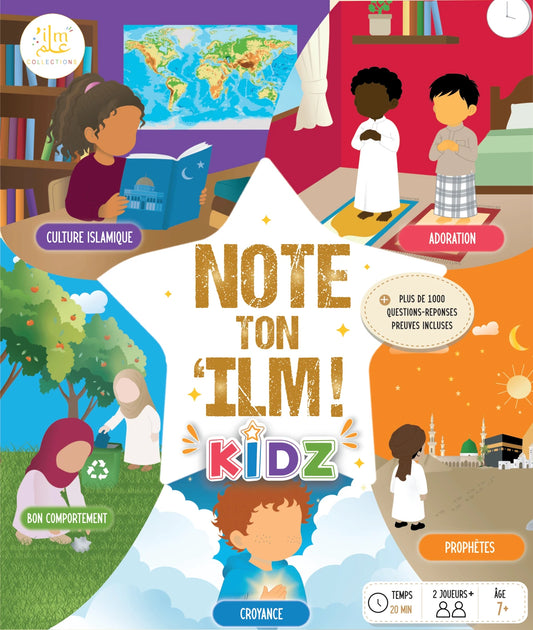 Note Ton ’Ilm Kidz — face de la boîte