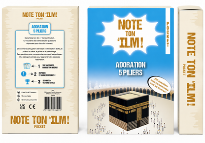note ton ilm pocket adorations 5 piliers boite [fr]