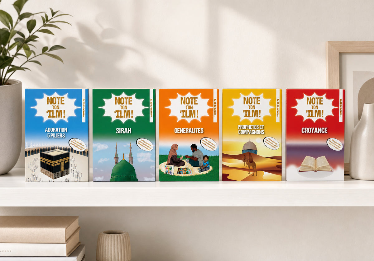 Coffret Note Ton 'Ilm Pocket — Les 5 catégories, photo premium [fr]