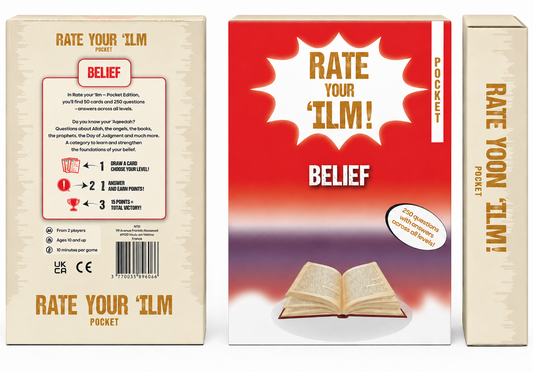 Rate Your 'Ilm Pocket – Belief
