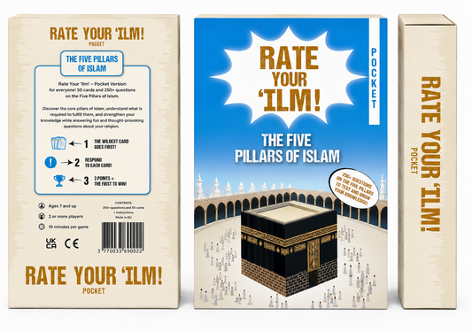 Rate Your 'Ilm Pocket – The Five Pillars of Islam