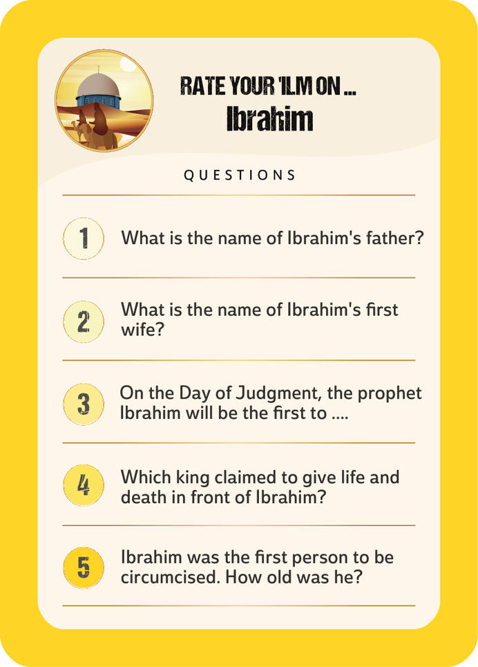 Question Prophets · Ibrahim