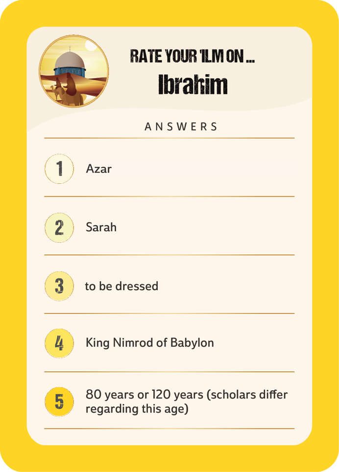Answer Prophets · Ibrahim