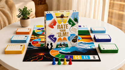 Rate Your 'Ilm board game, box, board and cards [en]
